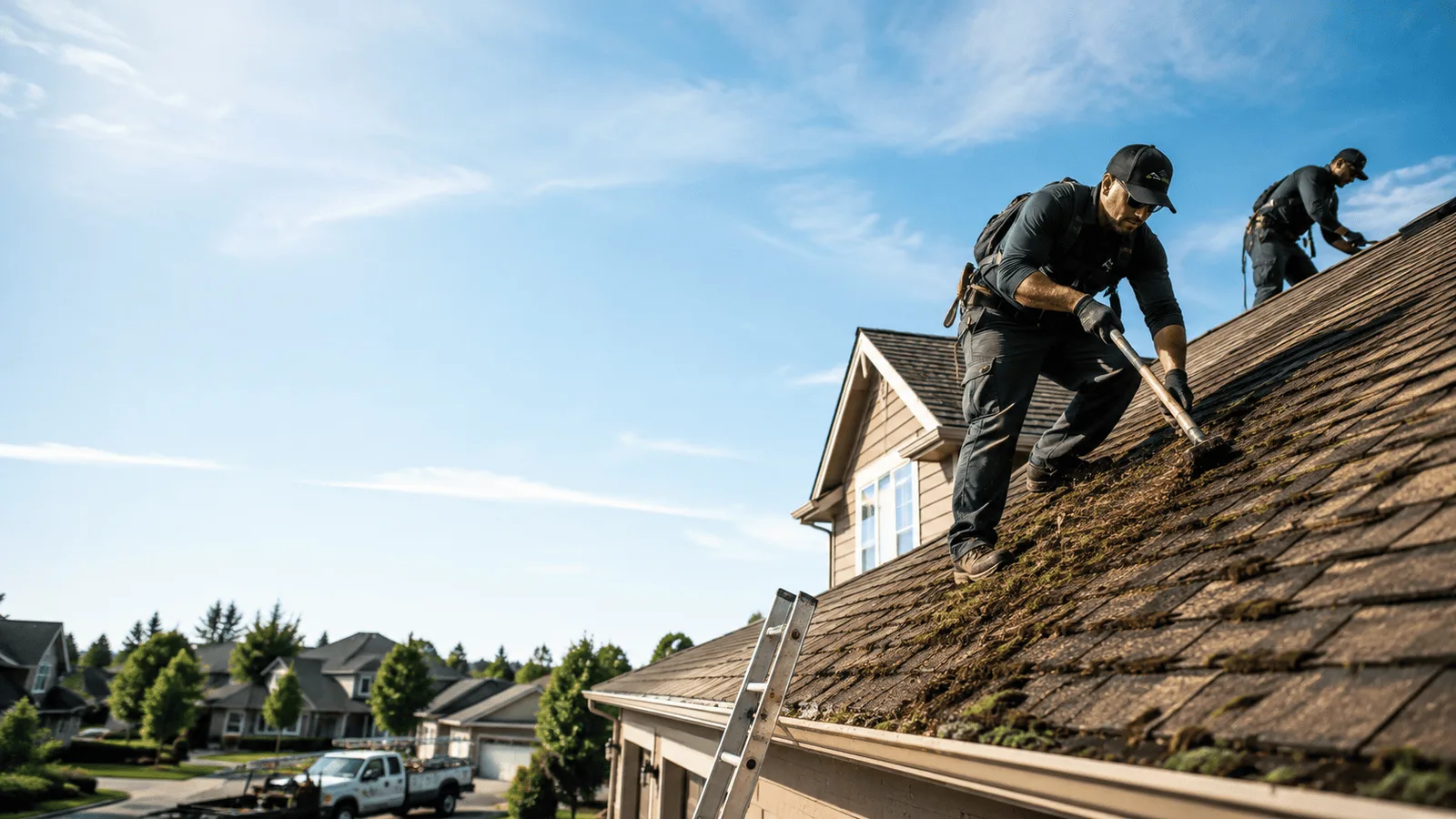 Roof Moss Removal in Mars Hill, ME near me